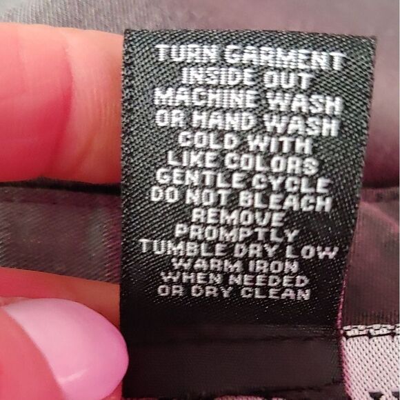 Larry Levine Trouser Pants Slacks Sz 12 Gray - Picture 6 of 6